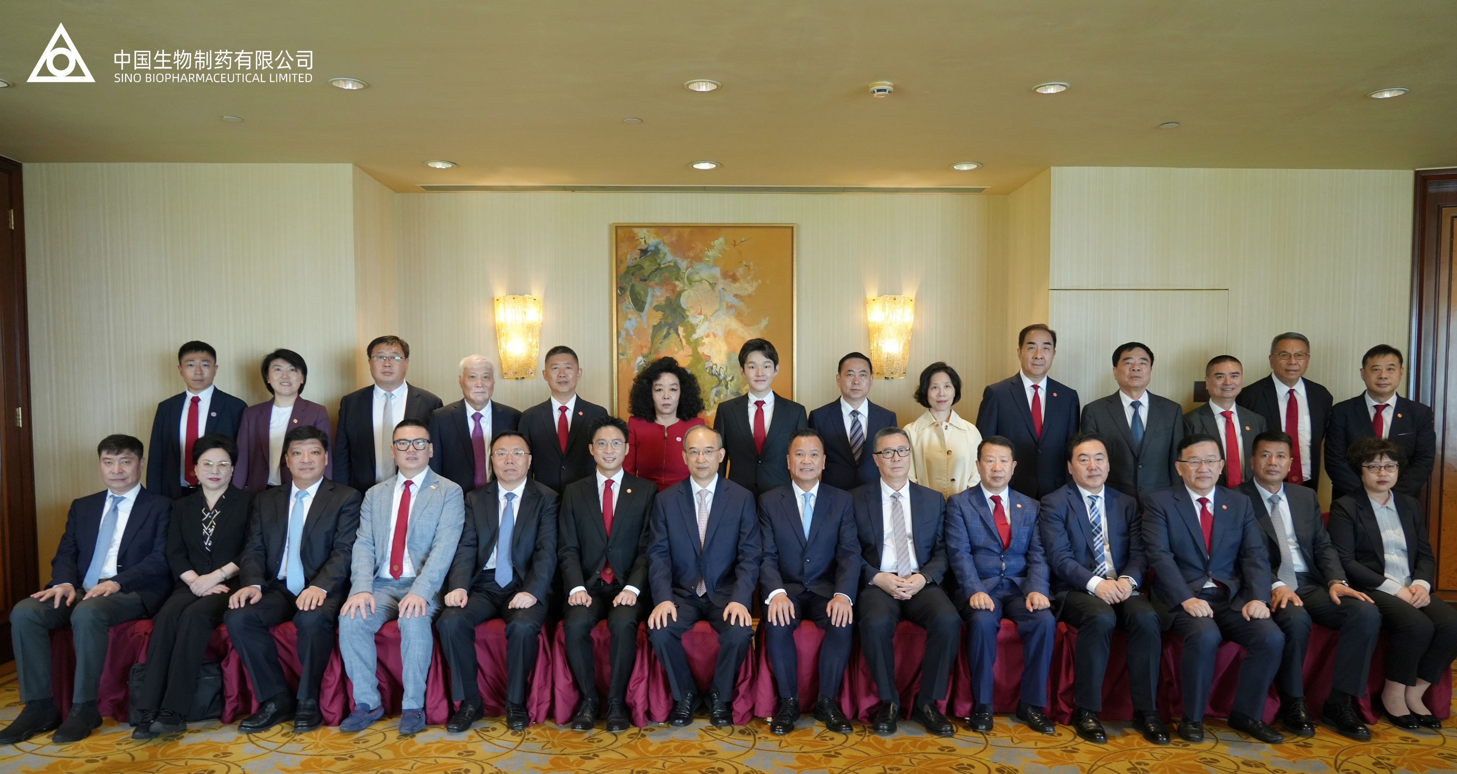 谢承润参与港区省级政协委员联谊会接待吉林省委书记黄强一行来访活动 冀加深双方研发临床合作造福患者